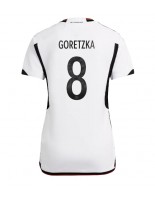 Saksa Leon Goretzka #8 Kotipaita Naisten MM-kisat 2022 Lyhythihainen